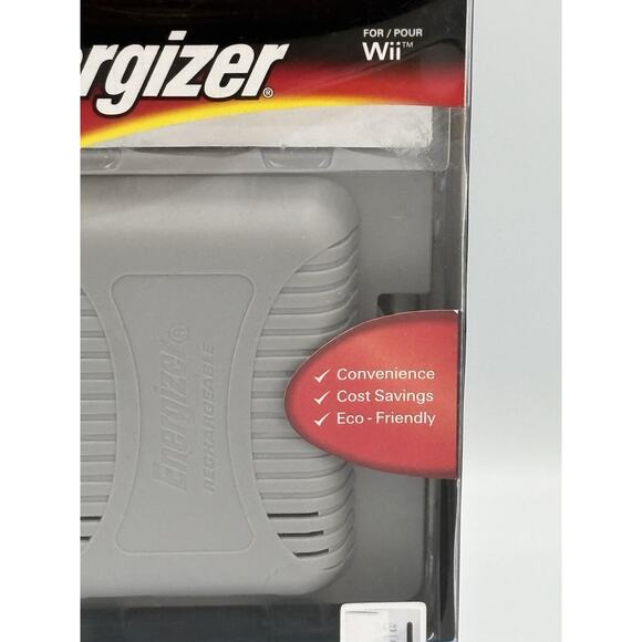 Wii Fit Energizer Power & Play Battery Pack New Open Box - Picture 3 of 10